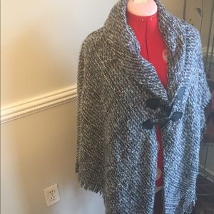 Johnston& Murphy Poncho/Blue/Red